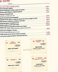 Brasserie Paul menu