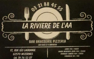 La Rivière De L'aa food