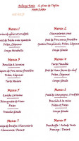 Auberge Katz menu
