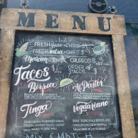 Los Rolling Tacos menu